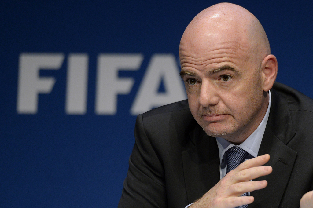 Il n'y a pas d'enquête préliminaire contre le président de la FIFA Gianni Infantino. (archive)