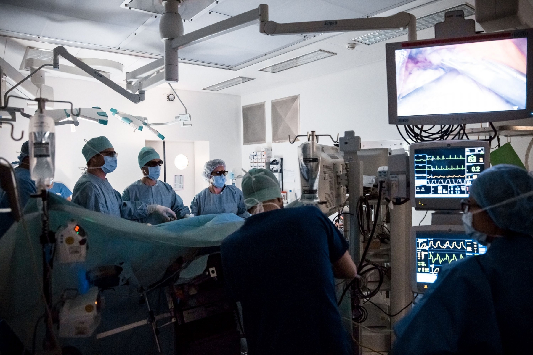 Le duo de chirurgiens a opéré avec succès un fœtus in utero d'une tumeur au poumon. (Image prétexte)