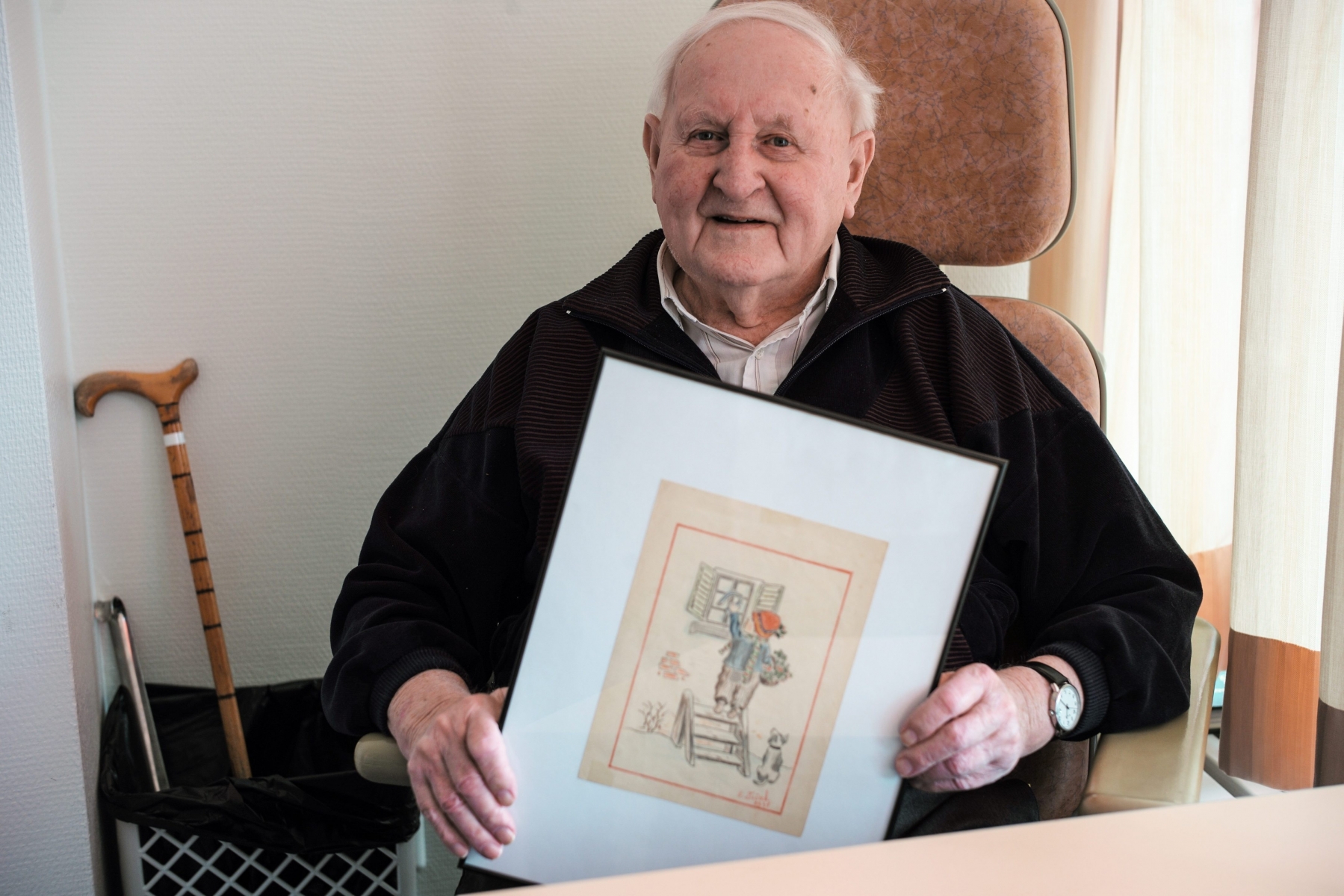 Ernest Troesch 95 ans expose a L'hopital.



SAINT-IMIER 11 03 2016

Photo: Christian Galley