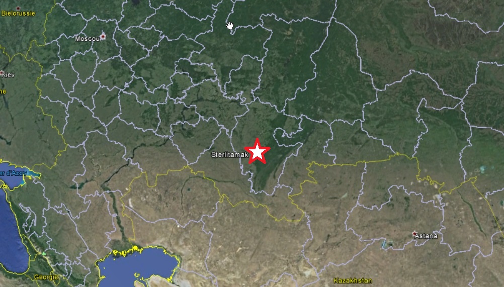 Le drame s'est déroulé dans le village de Sterlitamak, situé à 1200 kilomètres à l'est de Moscou.