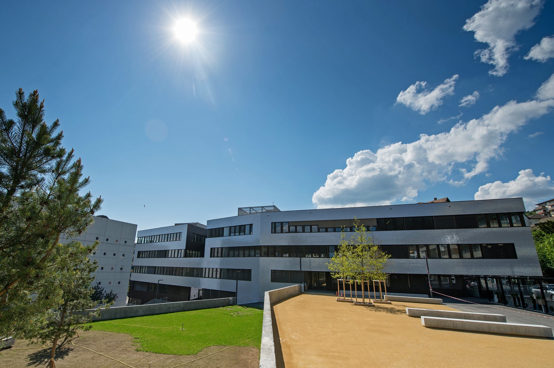 Microcity, l'antenne neuchâteloise de l'Ecole polytechnique fédérale de Lausanne.