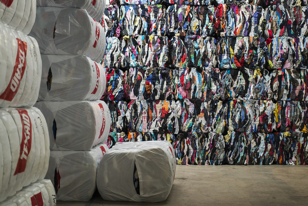 Texaid récolte annuellement, avec sa filiale Contex en Suisse, plus de 35'000 tonnes de textiles usagés.