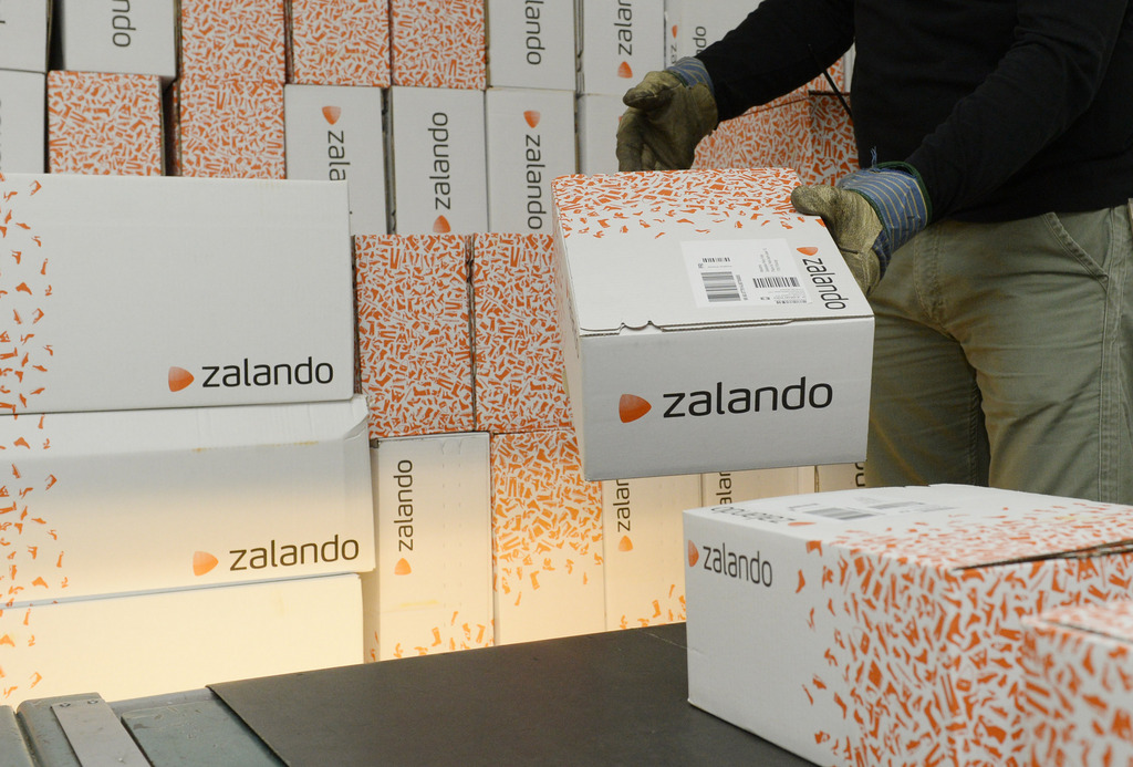 Les ventes de Zalando sont en baisse.