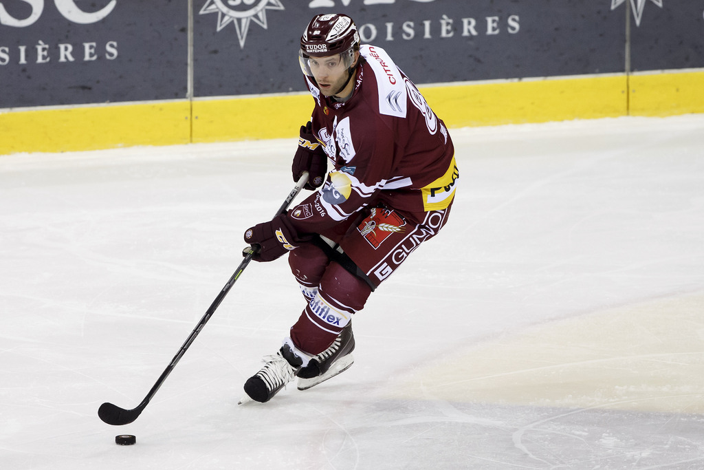 L'attaquant de Genève-Servette Kevin Romy a effecuté son retour contre Lausanne.