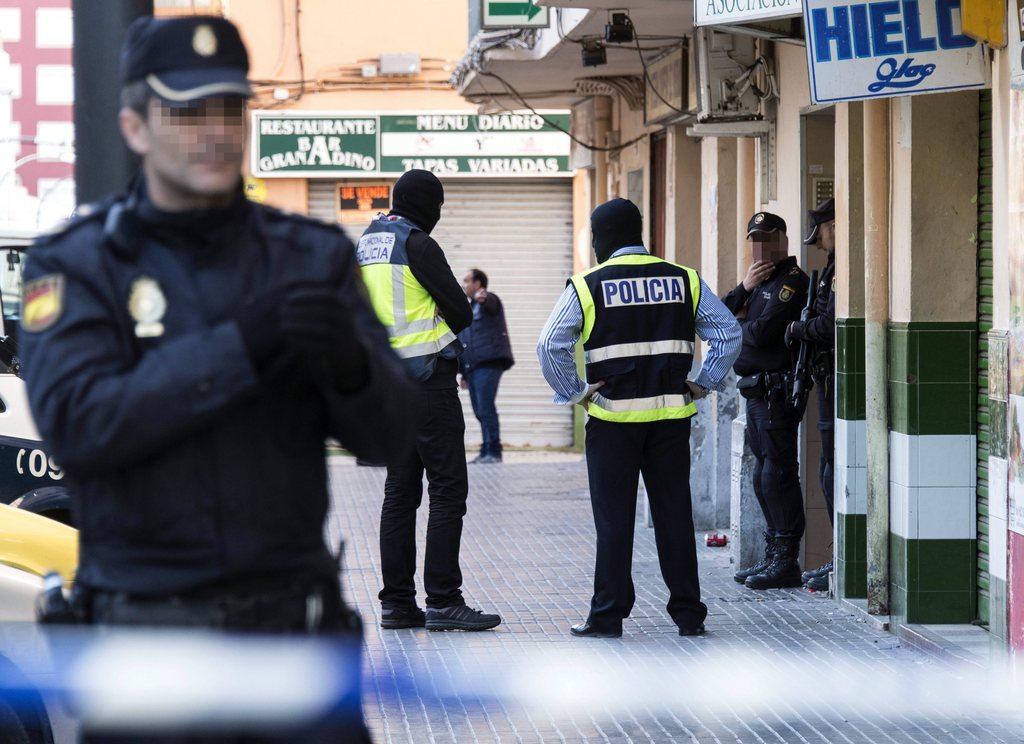 Des perquisitions ont été menées en Espagne et au Royaume-Uni, selon la police espagnole. (illustration)