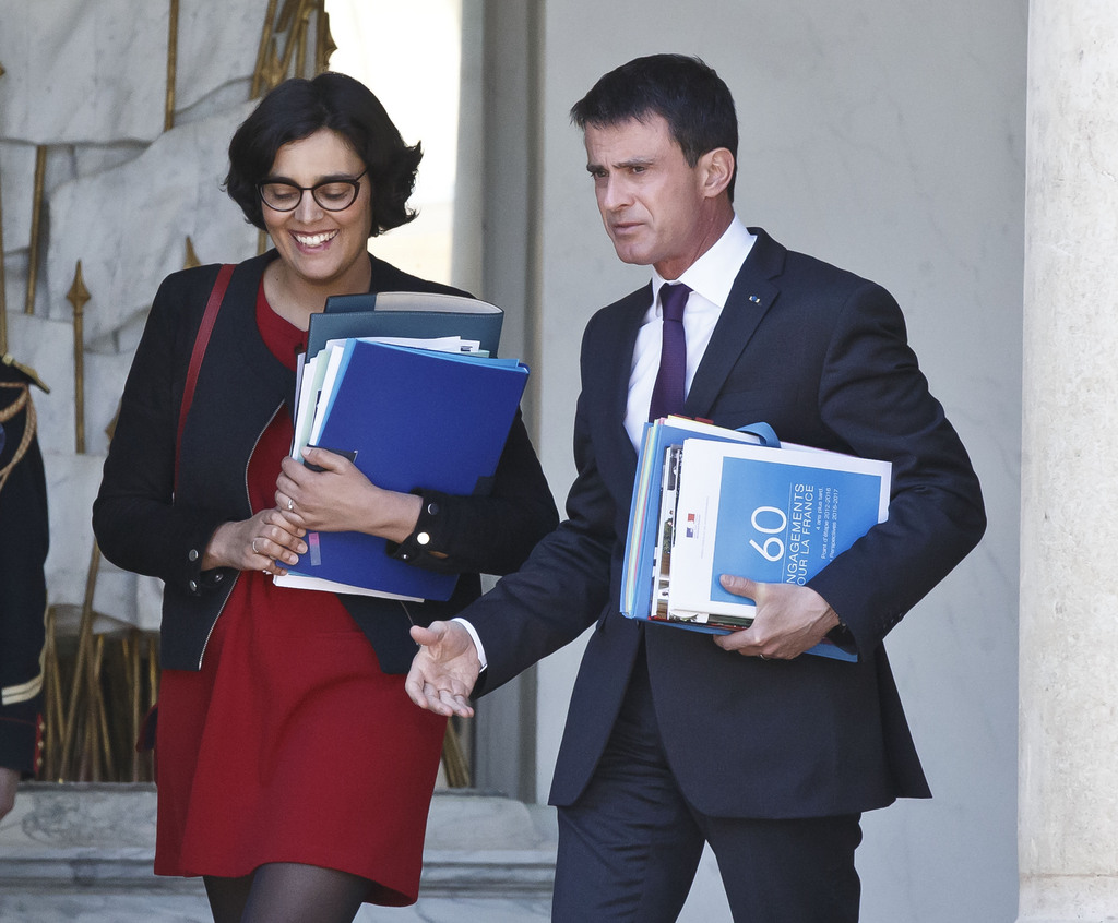 La ministre du Travail Myriam El Khomri, et le Premier ministre Manuel Valls ont désormais les coudées franches.