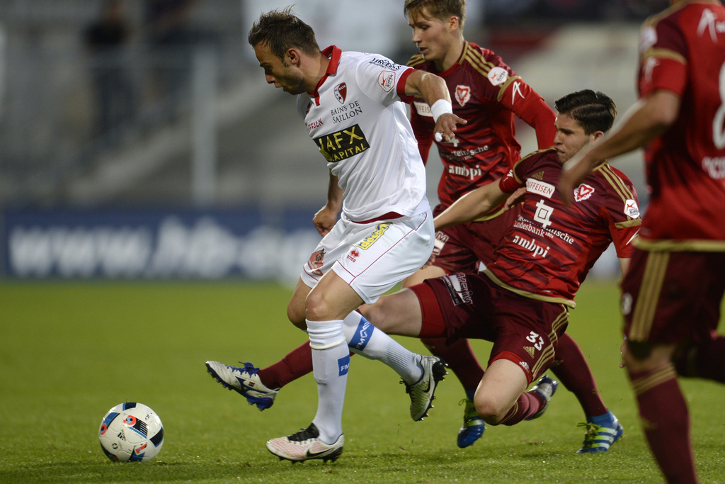 Lors de la 33e journée de Super League, les Valaisans du FC Sion ont perdu 2-0 à Vaduz. 