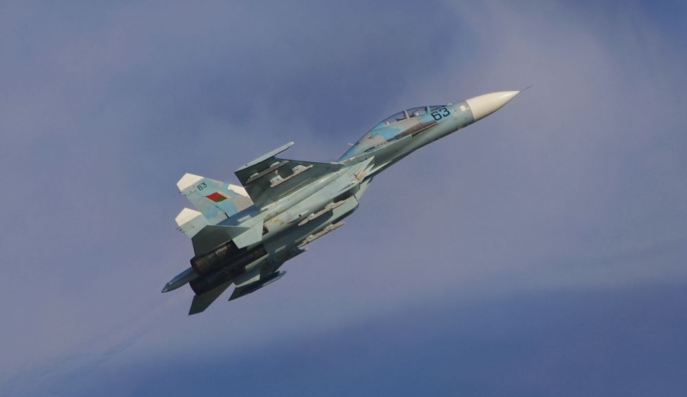 Un Soukhoï Su-27UBM.