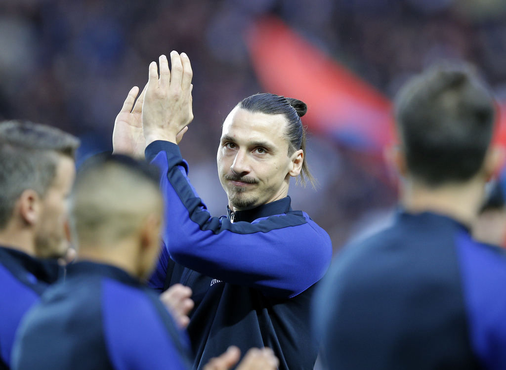 Zlatan Ibrahimovic a quitté le PSG par la grande porte. Suffisamment grande pour que son ego passe à travers...