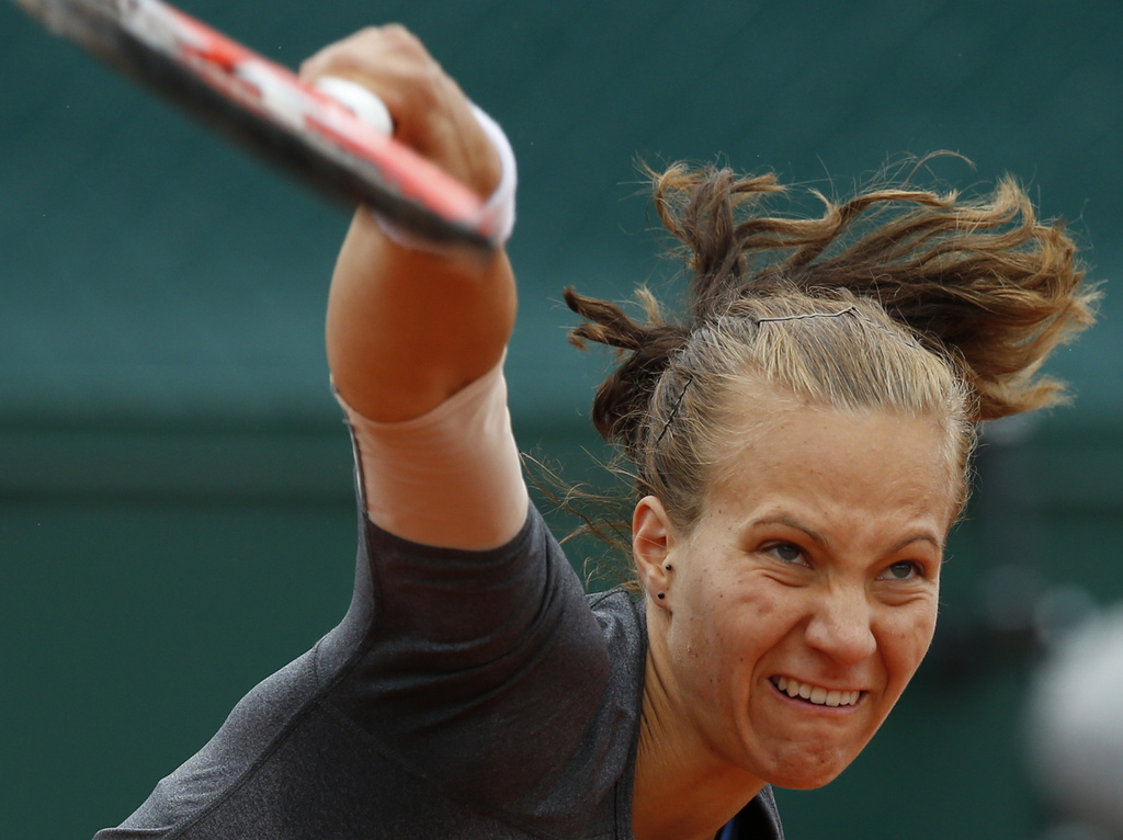 La Zurichoise Viktorija Golubic  se qualifie pour le 2e tour de Roland-Garros.