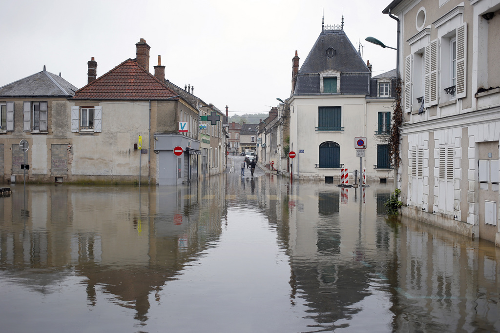 Les inondations ont fait beaucoup de dégâts en Europe.
