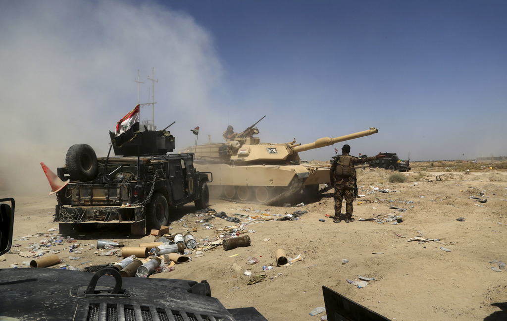Les forces irakiennes gagnent chaque jour un peu plus de terrain face aux djihadistes de Daech.