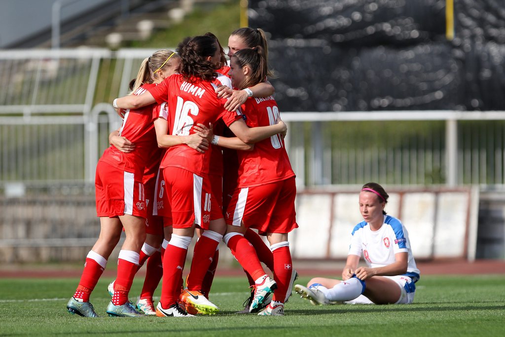 Les Suissesses peuvent enfin célébrer: elles seront de la partie pour l'Euro 2017.