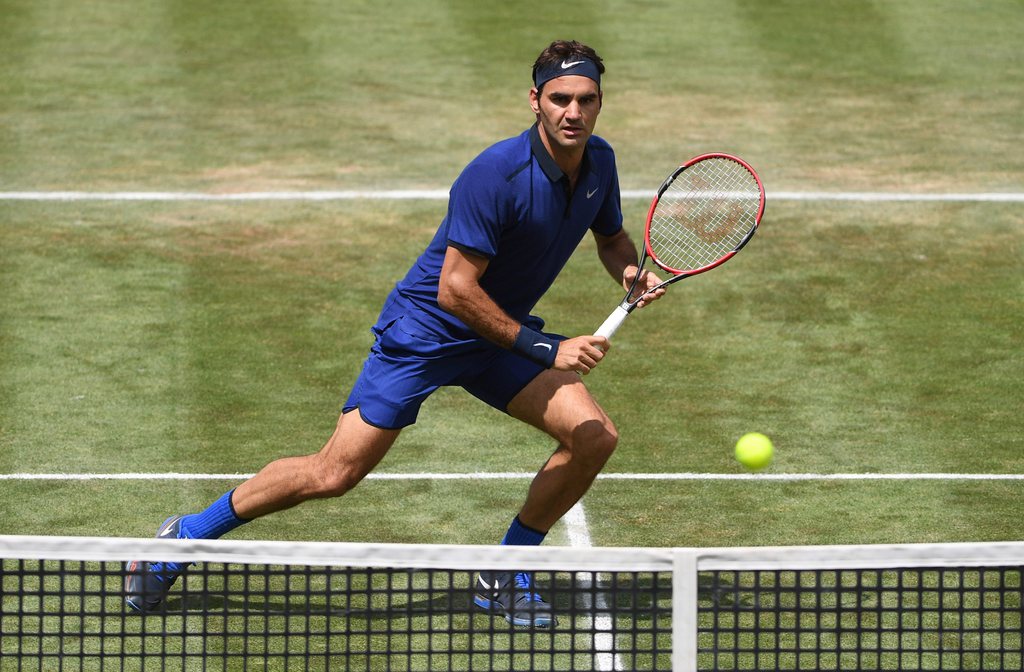 Roger Federer  figure dans le dernier carré du tournoi de Stuttgart.