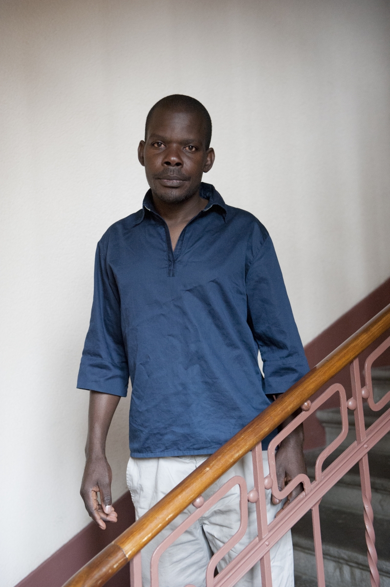 Témoignage de Robert Kampala, homosexuel ougandais qui a quitté son pays où les homos sont persécutés.

Photo Lib/Corinne Aeberhard, Fribourg, 13.05.2015 Robert Kampala