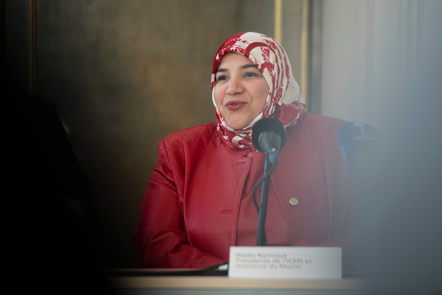 Nadia Karmous, présidente de l'Institut culturel musulman de Suisse (ICMS) et directrice du Musée des civilisations de l'islam (Mucivi).