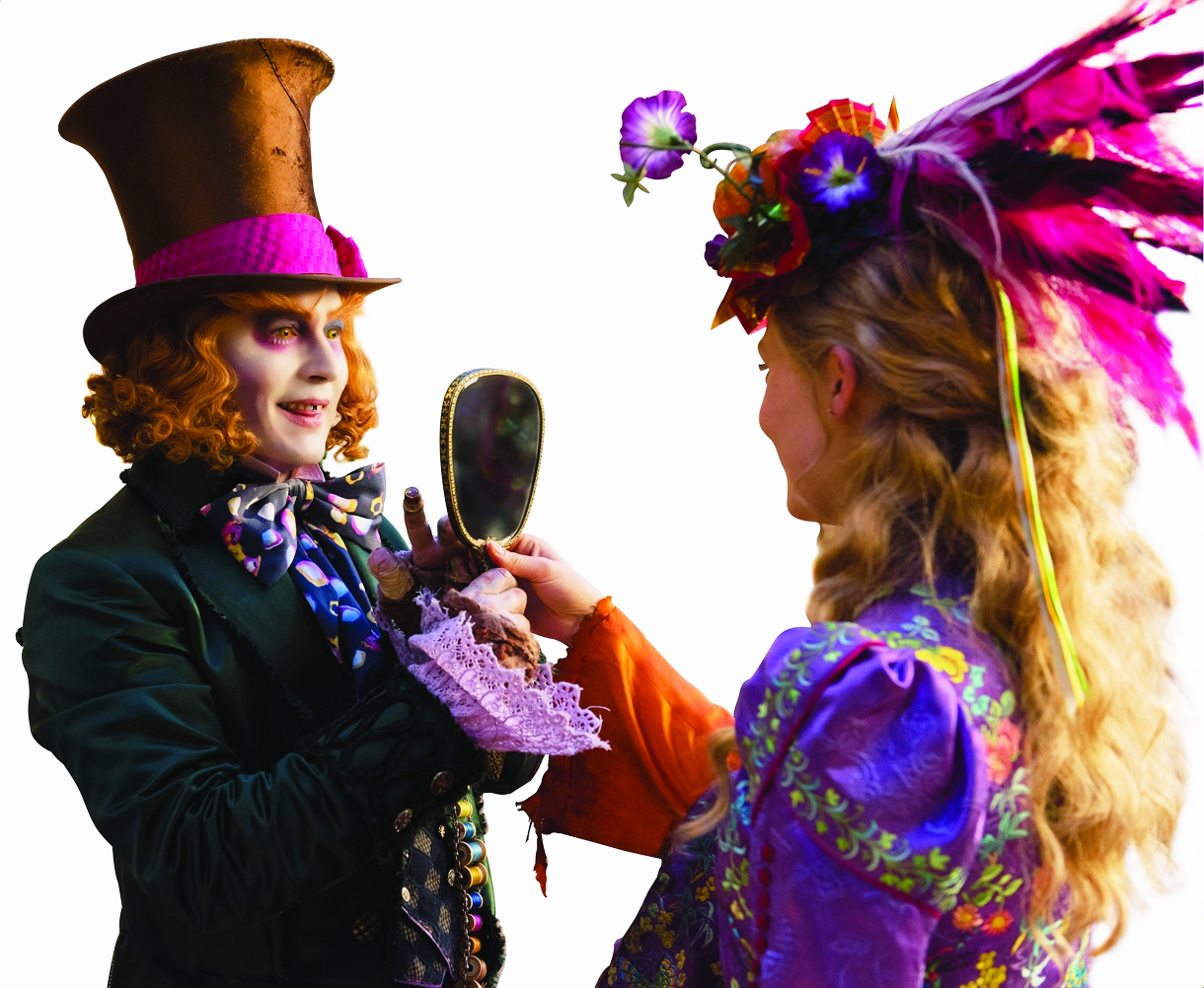Alice (Mia Wasikowska) returns to the whimsical world of Underland and travels back in time to save the Mad Hatter (Johnny Depp) in Disney's ALICE THROUGH THE LOOKING GLASS, an all-new adventure featuring the unforgettable characters from Lewis Carroll's beloved stories. Alice In Wonderland: Through The Looking Glass