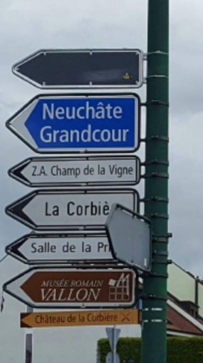 Neuchâtel récupérera bientôt son "L".