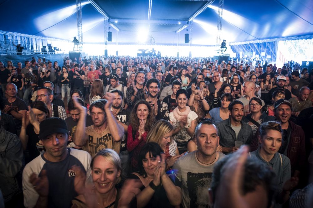 Les 12'000 festivaliers ont été ravis par le concert de Skunk Anansie.