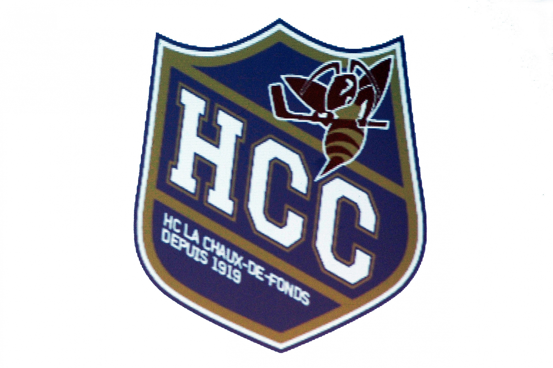 Nouveau logo du HCC    LA CHAUX-DE-FONDS 11 JUIN 2009  PHOTO: CHRISTIAN GALLEY