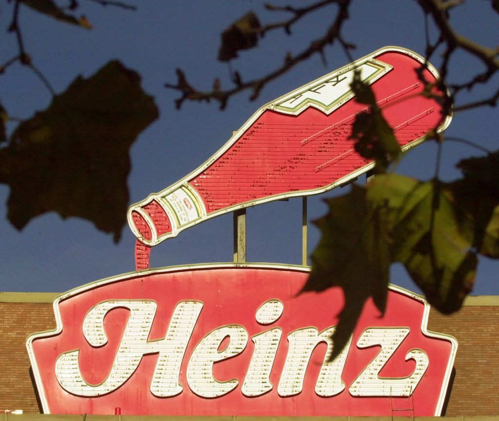 Heinz présente ses produits comme étant une option équilibrée pour des jeunes enfants.