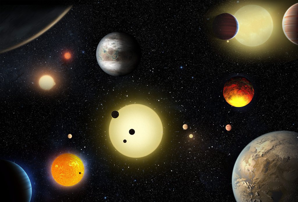 Les scientifiques détectent les exoplanètes quand elles passent devant leur étoile.