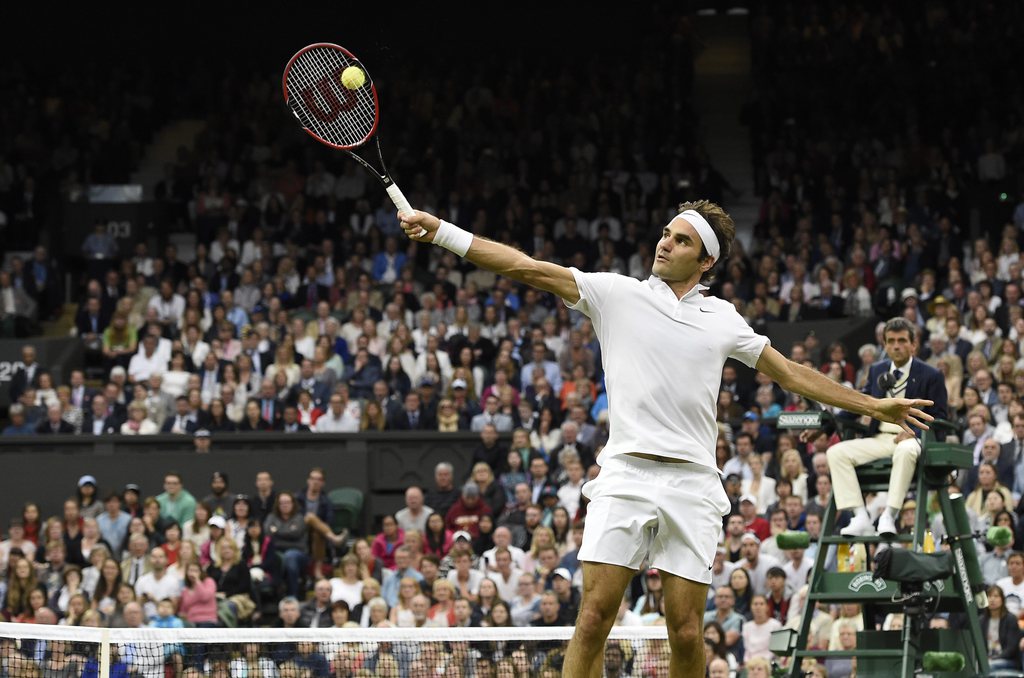 Roger Federer s'est facilement qualifié pour le 3e tour de Wimbledon.