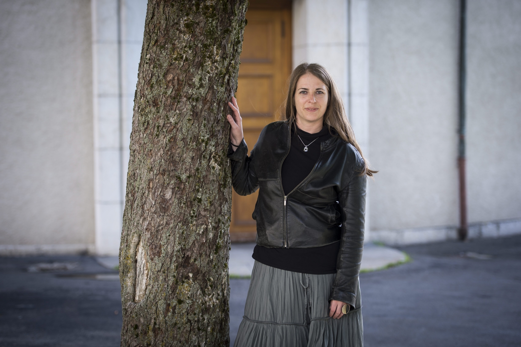 Portrait de la presidente de Plage des Six-Pompes, Nina Vogt. 