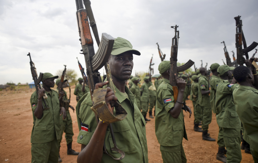 Les combats ont repris dimanche à Juba entre les soldats loyalistes et les ex-rebelles (photo).