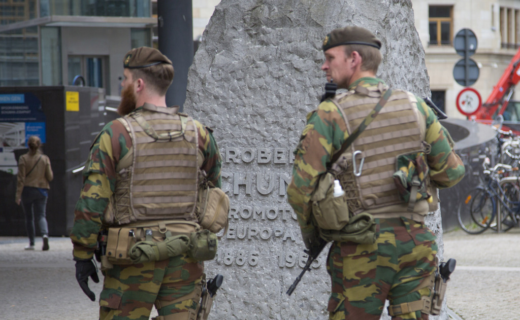 Le niveau d'alerte terroriste est toujours élevé en Belgique.