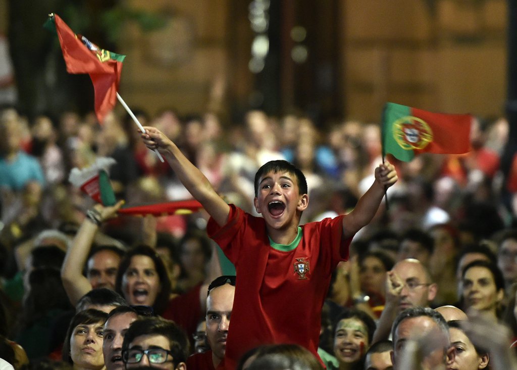 Les Portugais sont fans de foot, ce n'est pas une légende!