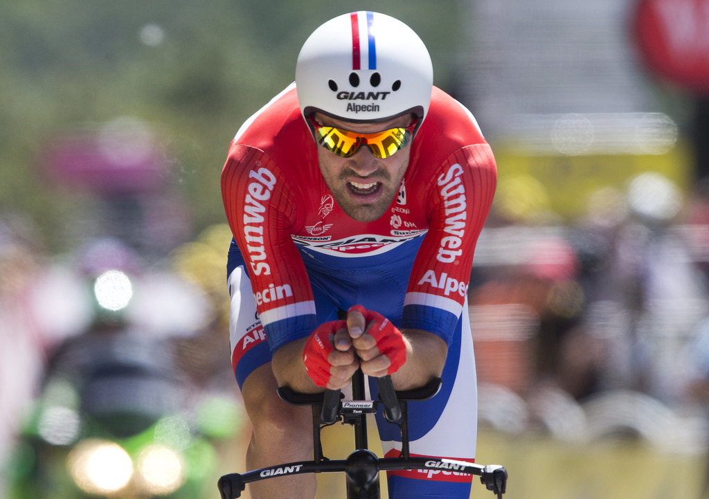 Le Néerlandais Tom Dumoulin (Giant) a remporté la 13e étape du Tour de France.