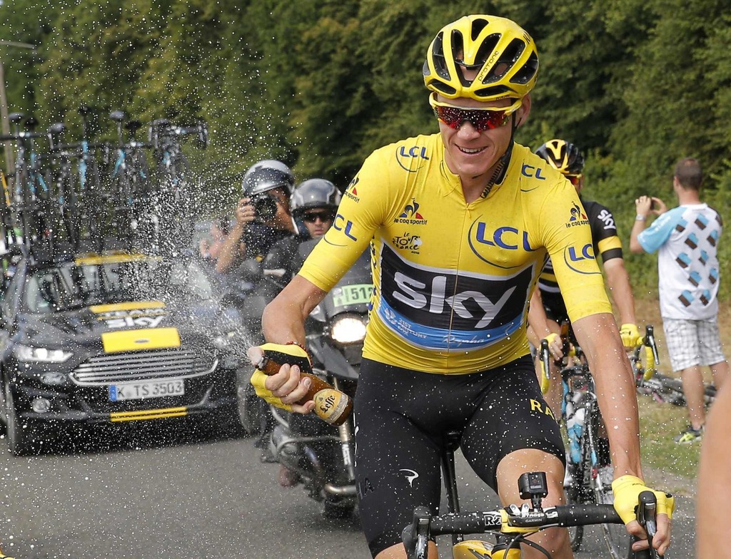 Chris Froome remporte le Tour de France.