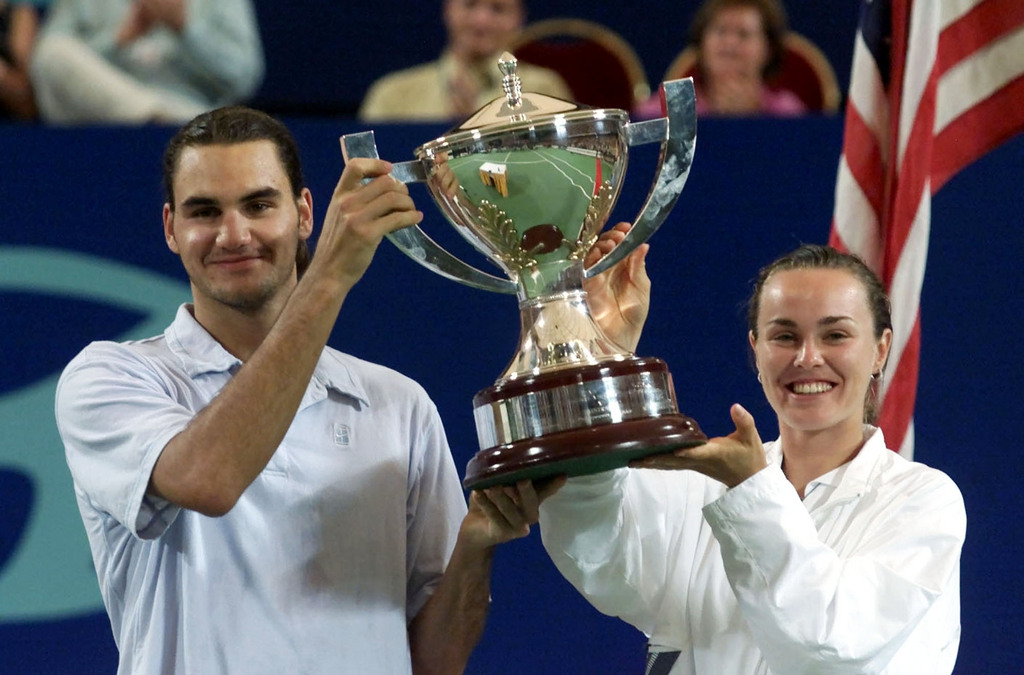 En 2001, Roger Federer avait remporté cette épreuve au côté de Martina Hingis.