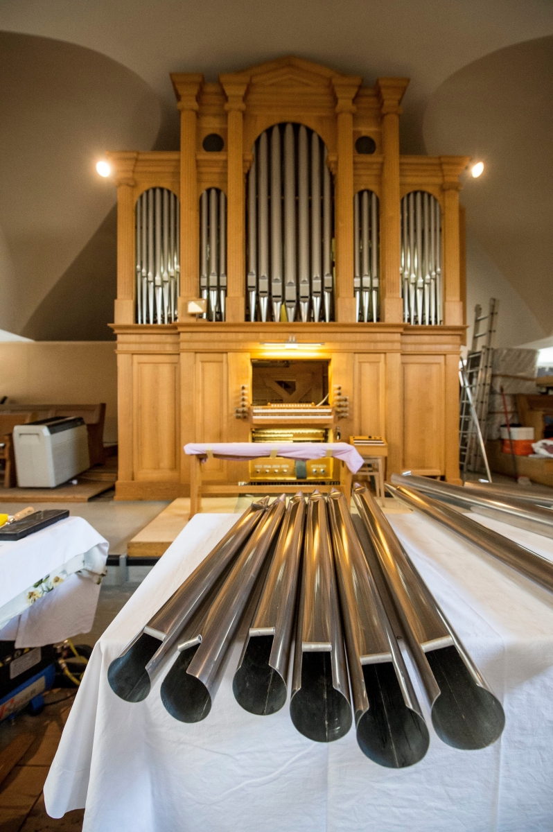 Revision de l'orgue de la Chapelle de La Maladiere. 



Neuchatel, le 08.07.2016



Photo : Lucas Vuitel