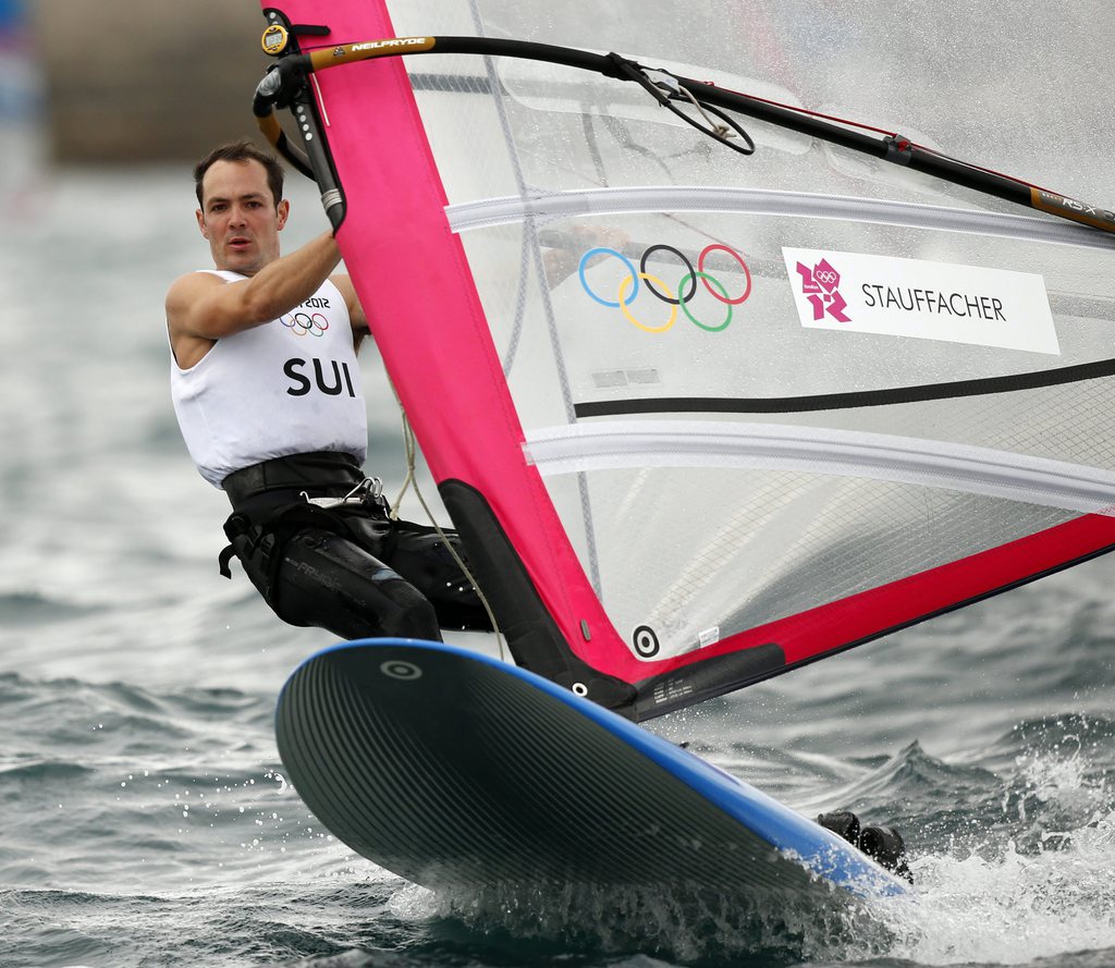 Le St-Gallois Richard Stauffacher a terminé 10e en planche à voile RS:X aux JO de Londres.