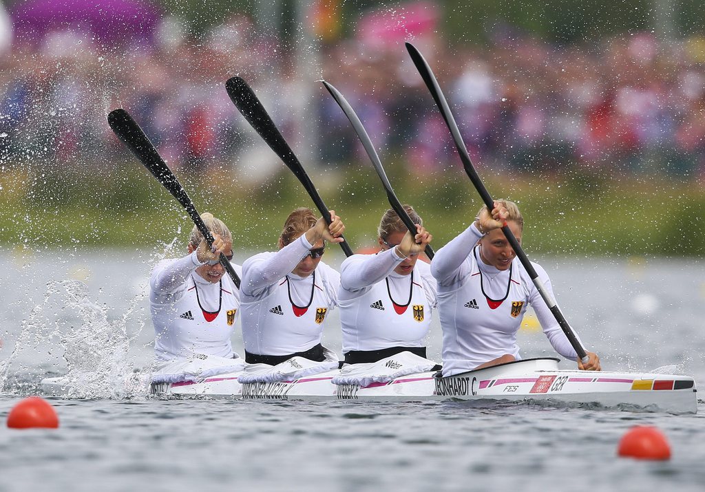 Plusieurs finales de kayak se dérouleront aujourd'hui.