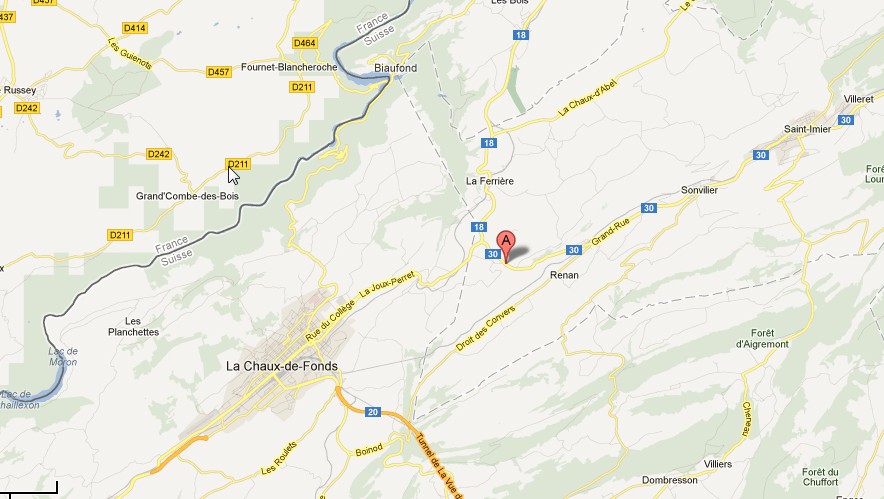 Six personnes ont été blessées samedi matin lors d'une collision frontale entre deux voitures près de La Cibourg, sur la commune de Renan (BE). 