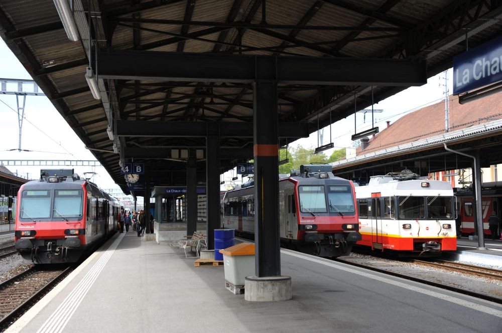 Des travaux d'entretien seront prochainement effectués en gare de La Chaux-de-Fonds.