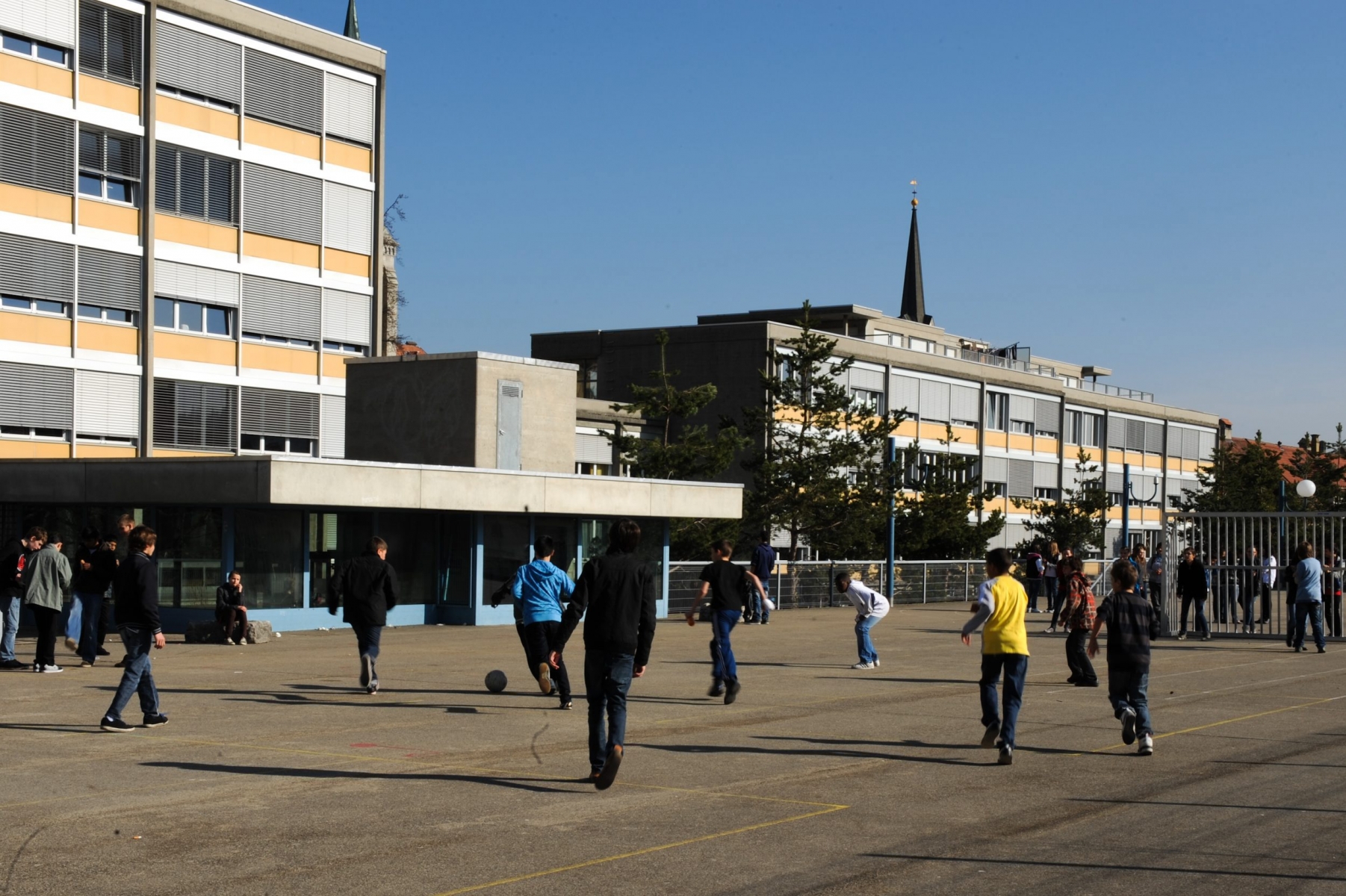 Le collège Numa-Droz à La Chaux-de-Fonds ARCH Christian Galley          