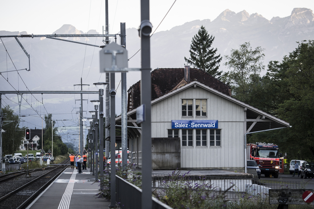 Le drame s'est déroulé près de la gare de Salez.