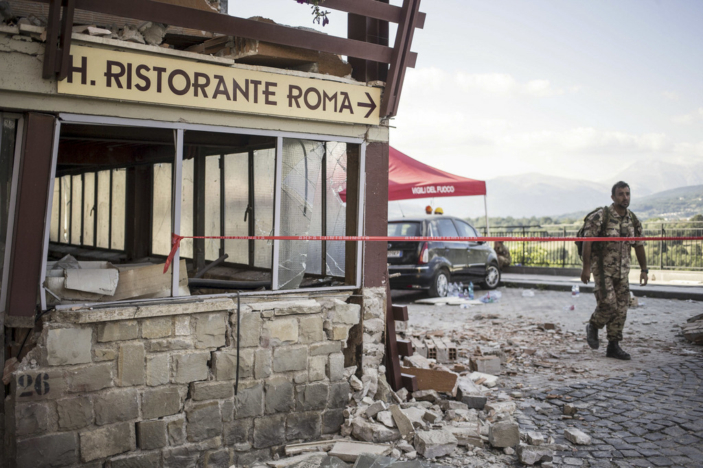 Nicole di Mario se trouvait à seulement 18 kilomètres du village d'Amatrice.