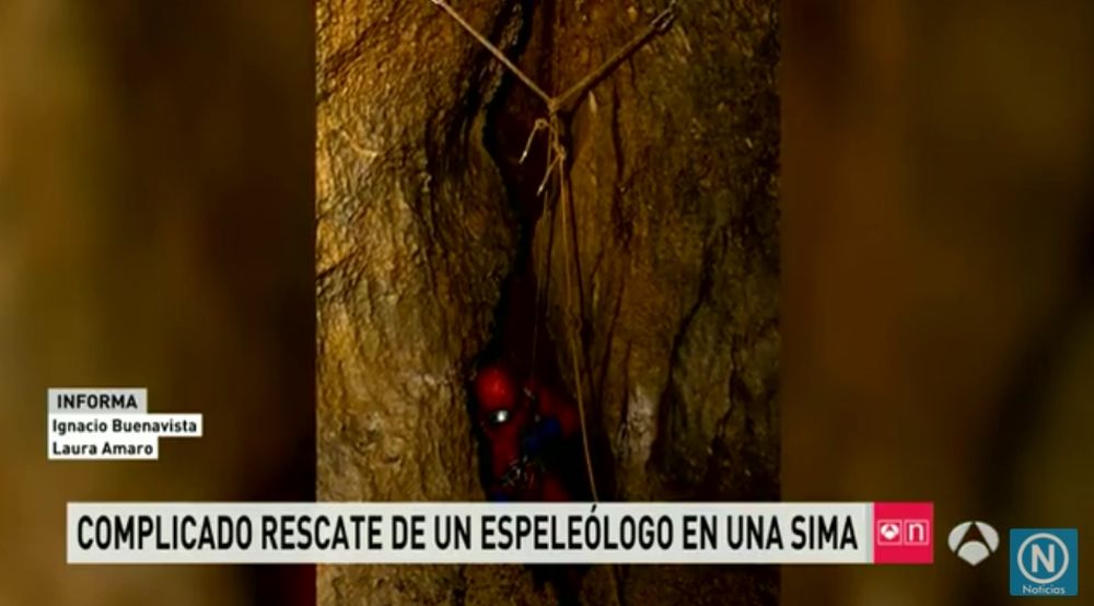 Le spéléologue expérimenté s'était blessé mardi soir à une profondeur de 250 mètres environ dans le gouffre d'Anialarra.