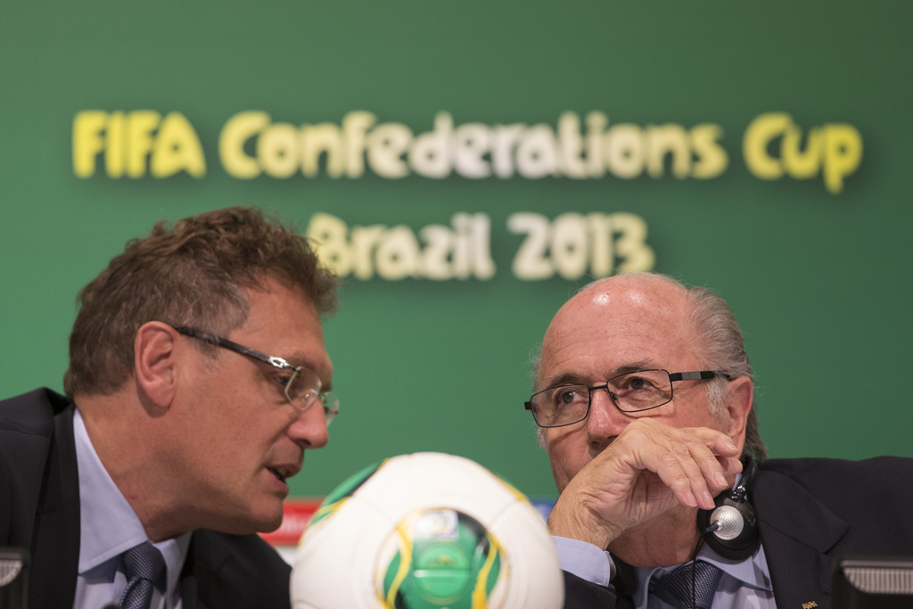 Jérôme Valcke et Sepp Blatter se trouvent une nouvelle fois dans le collimateur de la FIFA.