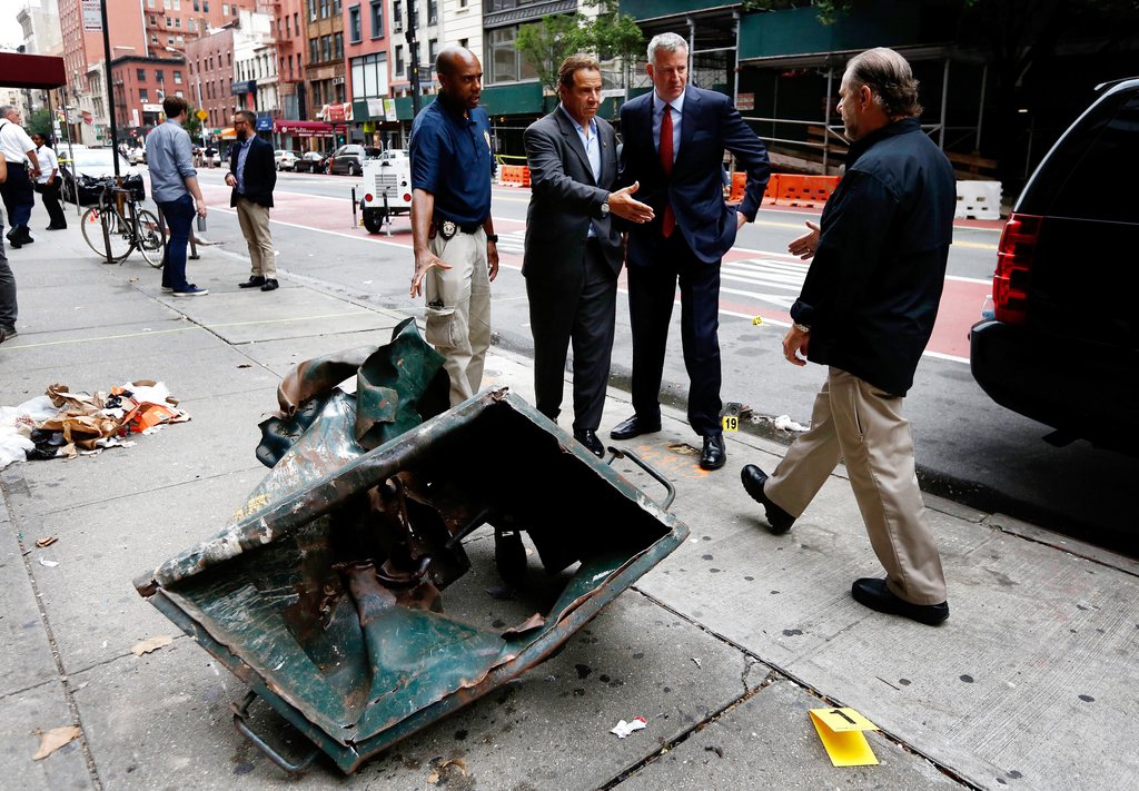 L'explosion criminelle dans le quartier de Chelsea, à New York, a fait 31 blessés.