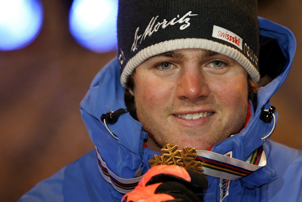 Marc Berthod a été médaillé de bronze aux championnats à Are, en Suède, en  2007.