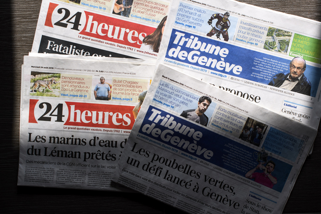Tamedia revoit l'organisation des rédactions de 24 heures et de la Tribune de Genève.