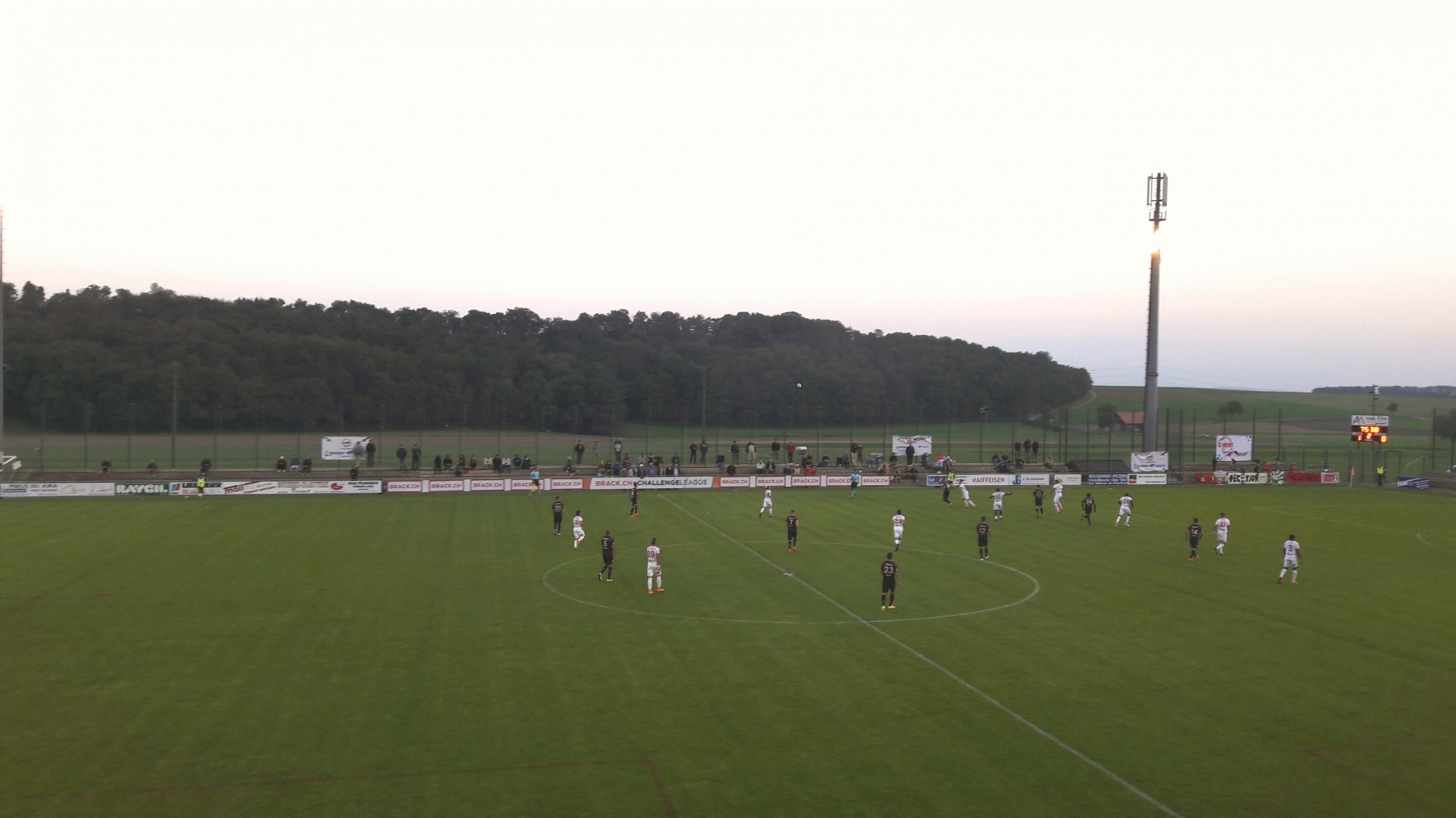 Les rouge et noir se sont inclinés face au Mont sur le score de 1-0.