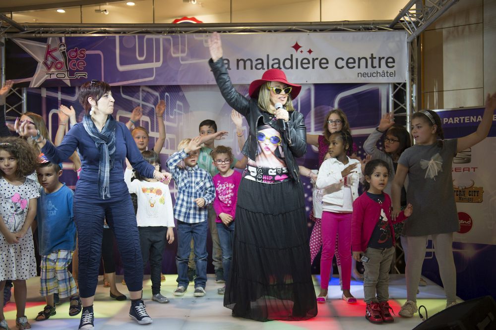 En 2015, Lâam avait lancé la tournée du Kids Voice Tour à la Maladière Centre.