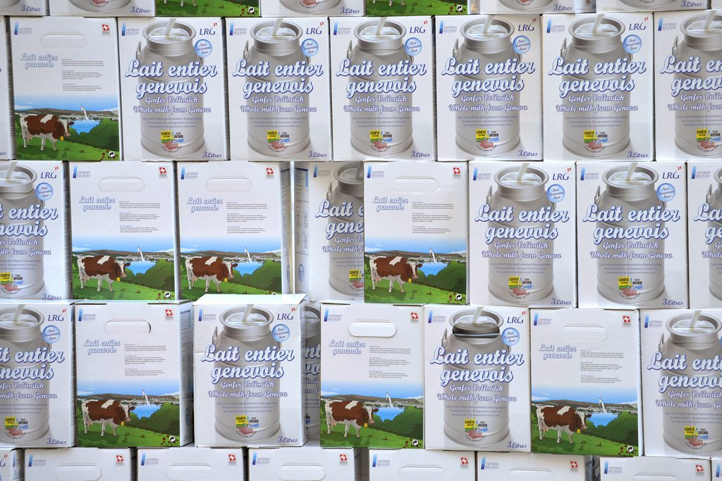 Les producteurs de lait s'attentent "à de très faibles" quantités de lait C.